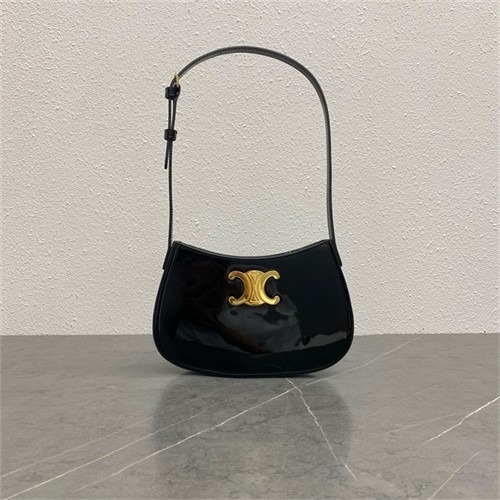 CL 카프스킨 틸리백 미디엄 블랙